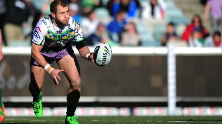 Kurt Baptiste has called on the Raiders to get off to a better start against his old side. Photo: Melissa Adams