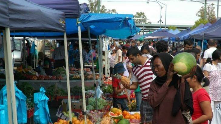The Global Food Village is one of Brisbane's best ethnic street markets. Photo: Supplied