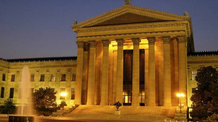 The Philadelphia Museum of Art houses more than 300,000 works spanning 2000 years. Its steps were made famous in the <i>Rocky</i> movies.  Photo: B Krist/ GPTMC