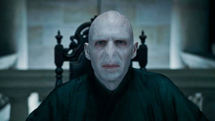 Lord Voldemort - known as "he who shall not be named" - from the Harry Potter movies. Photo: Supplied