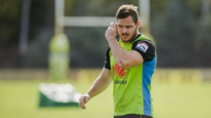 Aidan Sezer wants to fix "just everything" ahead of the clash against Wests Tigers. Photo: Jamila Toderas