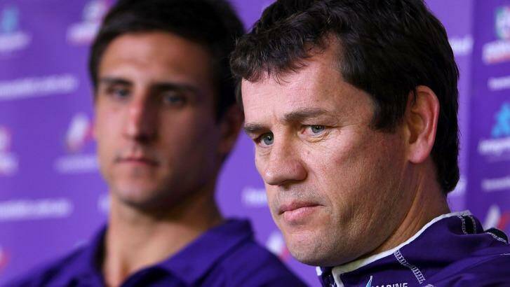 Matthew Pavlich says Mark Harvey's messages had become increasingly garbled and his tactics erratic by the end of 2011. Photo: Paul Kane