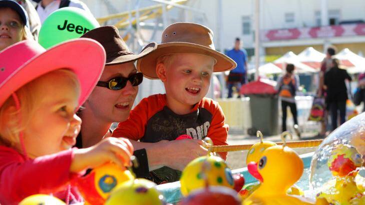 Another generation of kids will build memories of a lifetime as the Ekka gets underway for 2014. Photo: Michelle Smith