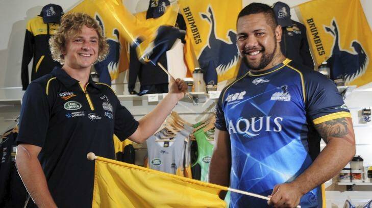 The Brumbies will host a meet the players day at the University of Canberra on Saturday. Photo: Graham Tidy