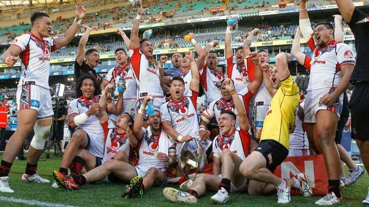 U20s champions: The Warriors won the Holden Cup in 2014 after defeating the Brisbane Broncos in a thrilling Grand Final. Photo: Christopher Chan