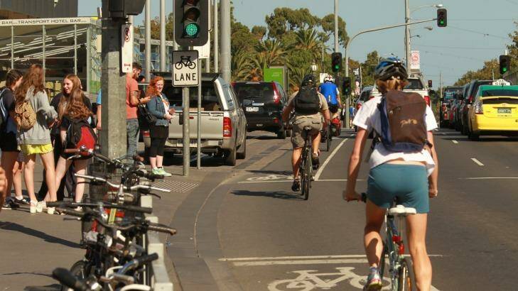 More and more people are getting on their bikes in Brisbane. Photo: Ken Irwin