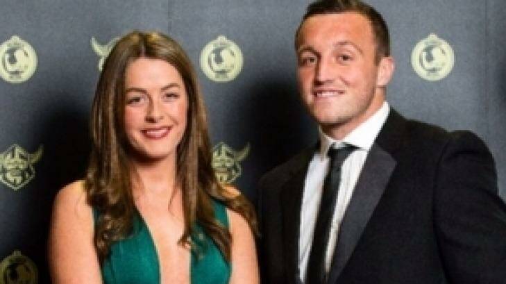 Kirby Smith and Josh Hodgson have welcomed their first child. Photo: Supplied