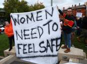 Thousands of Australians will rally across the nation to demand "no more" to gendered violence. (Con Chronis/AAP PHOTOS)