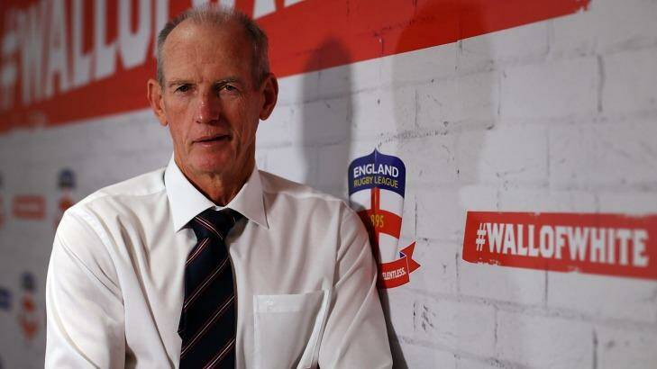 Mixing business with business: England and Broncos coach Wayne Bennett. Photo: Getty Images 