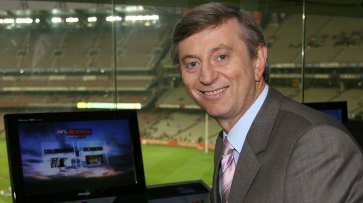 Top of his game: Dennis Cometti. Photo: Supplied