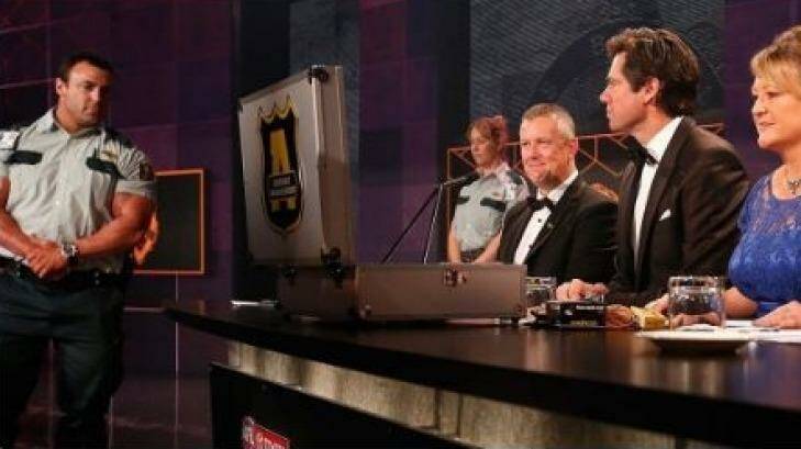 The security guard that got Brownlow viewers talking.
