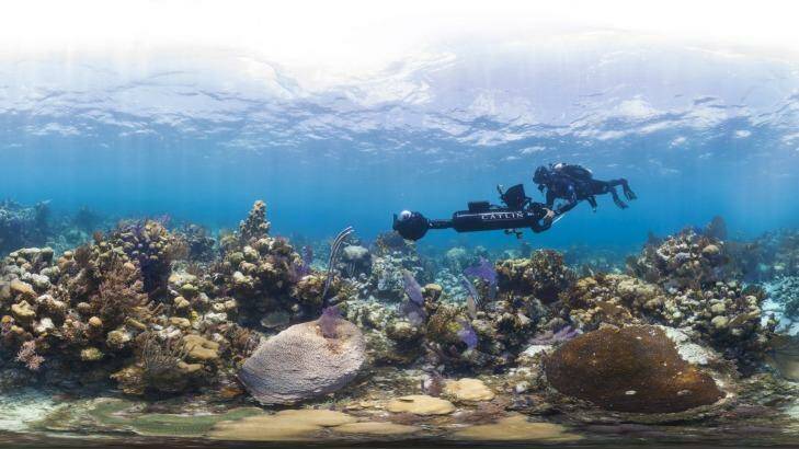 Glovers Reef in Belize. Photo: Catlin Seaview Survey