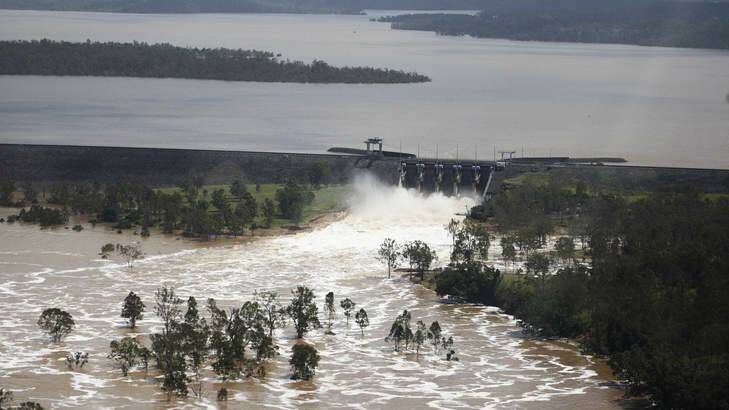 Wivenhoe Dam, west of Brisbane, is currently central to a class action launched in New South Wales. Photo: Dean Saffron