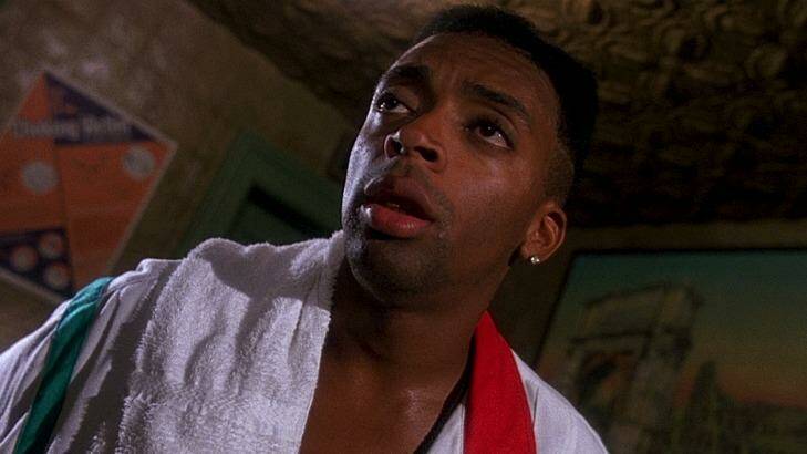 Spike Lee as Mookie in Do The Right Thing