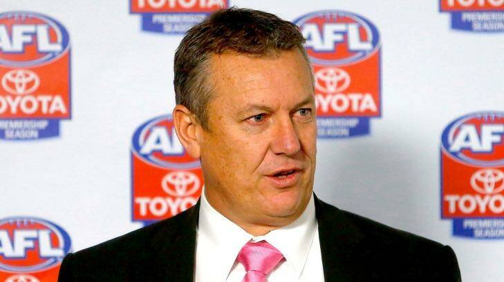 New Gold Coast chief executive Mark Evans. Photo: AFL Media