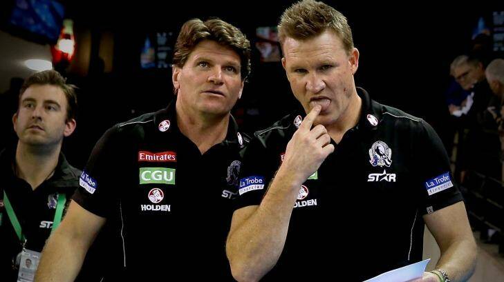 The Magpies are likely to need to win five of their final seven home-and-away matches to ensure a September appearance. Photo: AFL Media/Getty Images