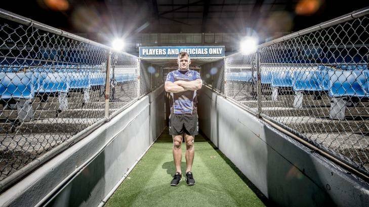 Tough times: Injuries have seen Brett Morris miss 24 of the 51 games Canterbury have played since he arrived in Belmore. Photo: Cole Bennetts