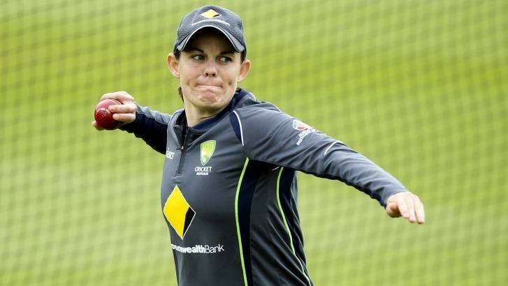 Erin Osborne has been named in Australia's women's T20 side. Photo: Ben Hoskins