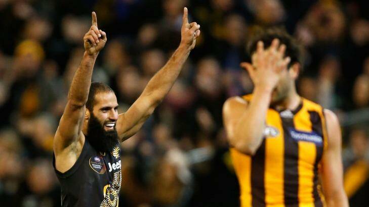 Bachar Houli made amends for last week. Photo: AFL Media/Getty Images