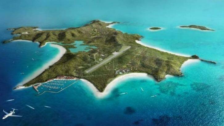Artists impression of the Great Keppel Island resort development. Photo: Supplied