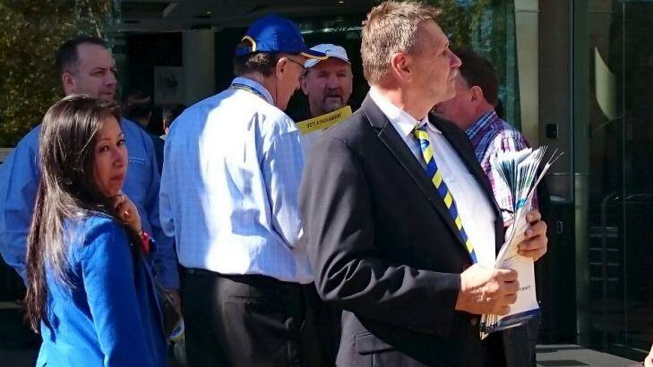 Warring factions: The parties involved in the Parramatta elections