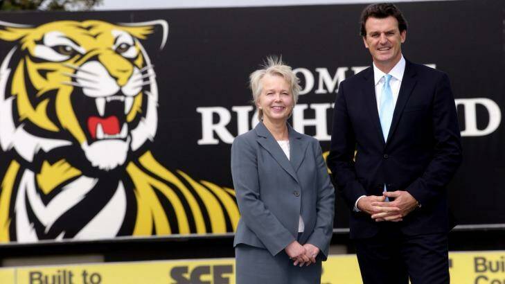 Highly respected: Richmond Tigers CEO Brendon Gale. Photo: Wayne Taylor