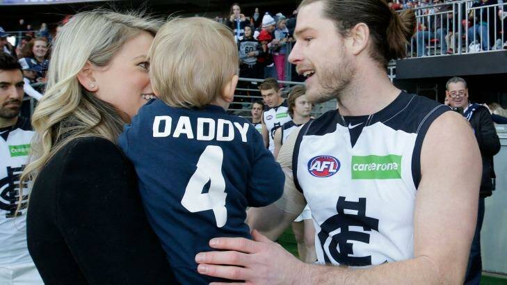 Family played a large part in Bryce Gibbs seeking a trade to Adelaide. Photo: Darrian Traynor/AFL Media