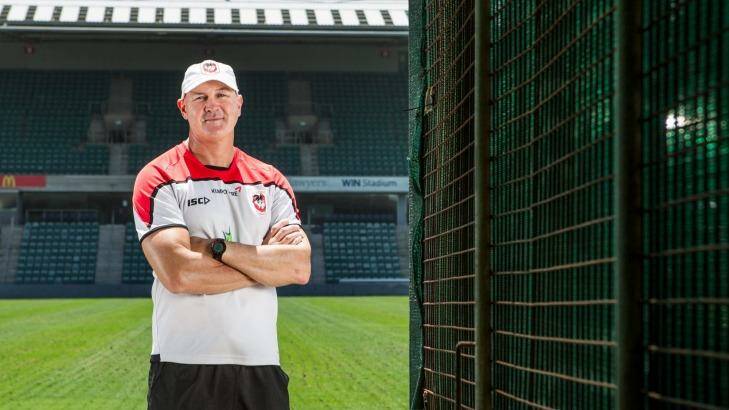 On a roll: Dragons coach Paul McGregor. Photo: Christopher Chan