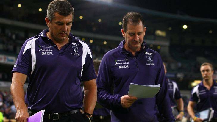 Peter Sumich left the Dockers and will now coach WA's under-18s. Photo: Paul Kane