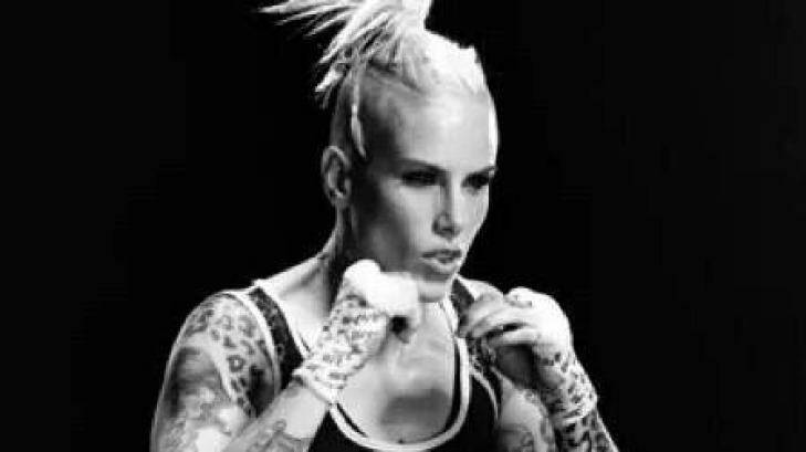 Brisbane UFC fighter "Rowdy" Bec Rawlings is confirmed to face off against Seohee Ham in March. Photo: Facebook