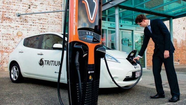 Brisbane company Tritium does most of its business in the electric car industry overseas. Photo: Supplied
