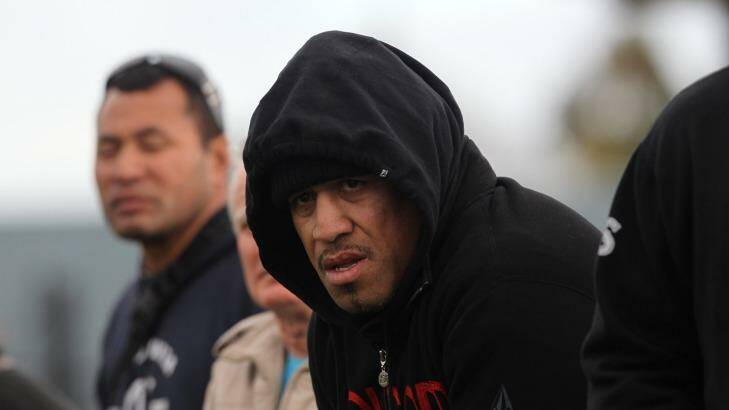 John Hopoate has been charged with assault Photo: Anthony Johnson