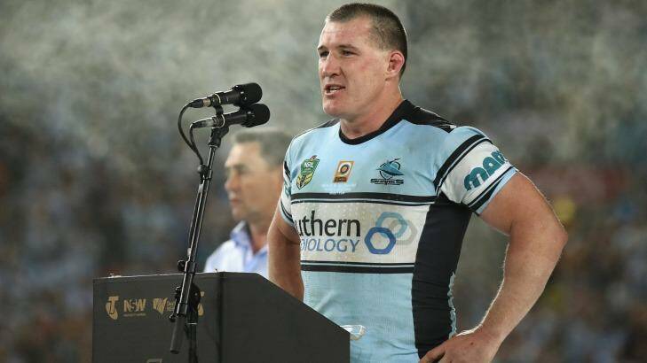 "If everyone plays to their potential we win most games": Paul Gallen. Photo: Cameron Spencer
