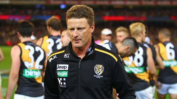 Damien Hardwick was re-signed in the off-season. Photo: AFL Media/Getty Images