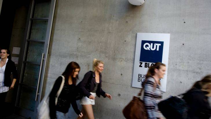 Queensland University of Technology is the state's top-ranked uni under 50 years old. Photo: Glenn Hunt