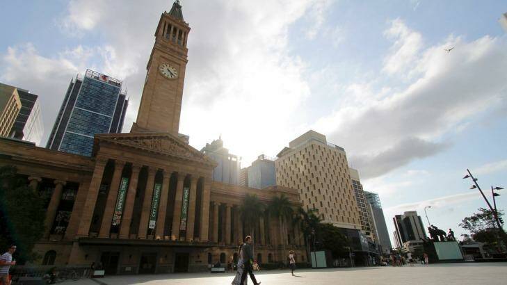 Brisbane King George Square, once a park, will soon be designated as a mall. Photo: Michelle Smith
