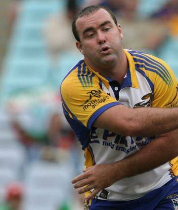 Board candidate: Mark Riddell during his playing days with Parramatta. Photo: Tim Clayton 