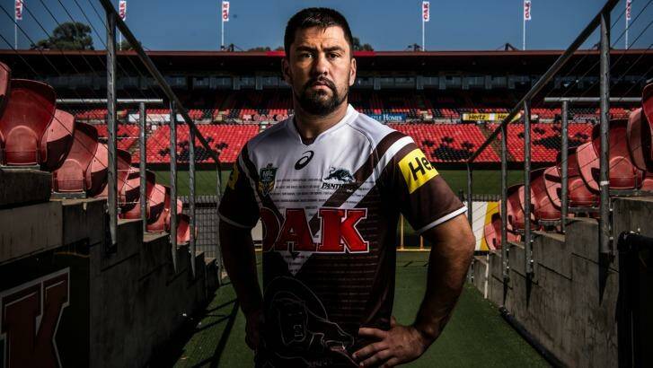Making way: Jamie Soward mentored younger players at the club. Photo: Wolter Peeters