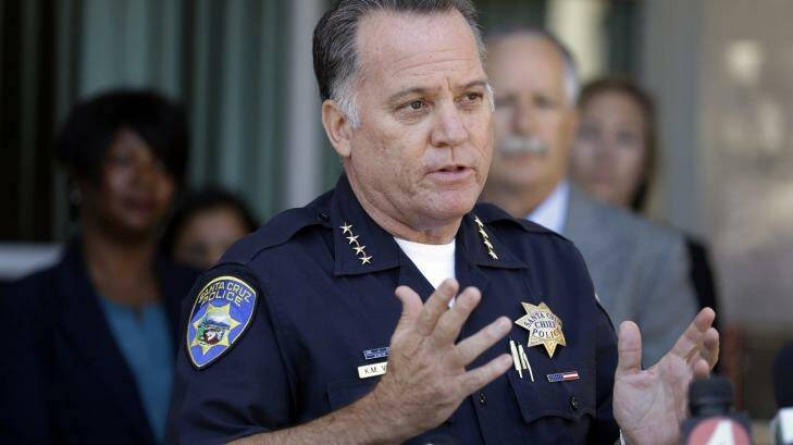 Santa Cruz Police Chief Kevin Vogel said the death of Maddy had been a "horrific experience".  Photo: Ben Margot