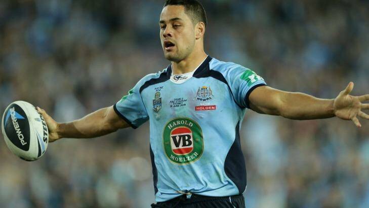 The proving ground: Jarryd Hayne's performances in last year's State of Origin series paved the way for his NFL tilt. Photo: Wolter Peeters