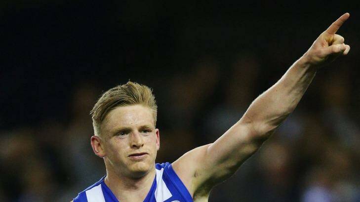 Jack Ziebell is enthusiastic about an influx of younger players into the Kangaroos. Photo: Michael Dodge