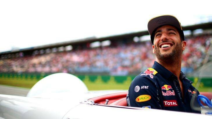Daniel Ricciardo: "I've got a good spring in my step, that's for sure." Photo: Dan Istitene