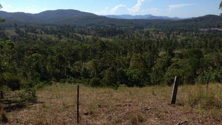 Bushland between Upper Kedron and The Gap earmarked for a new suburb in Brisbane's north-west. Photo: Supplied