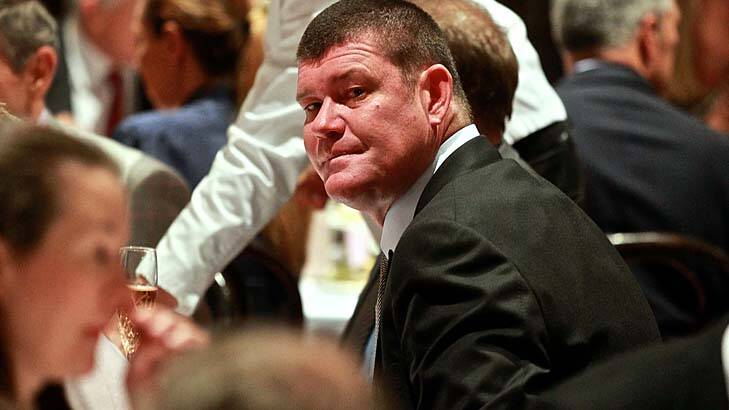 Pitted against mentor: James Packer.