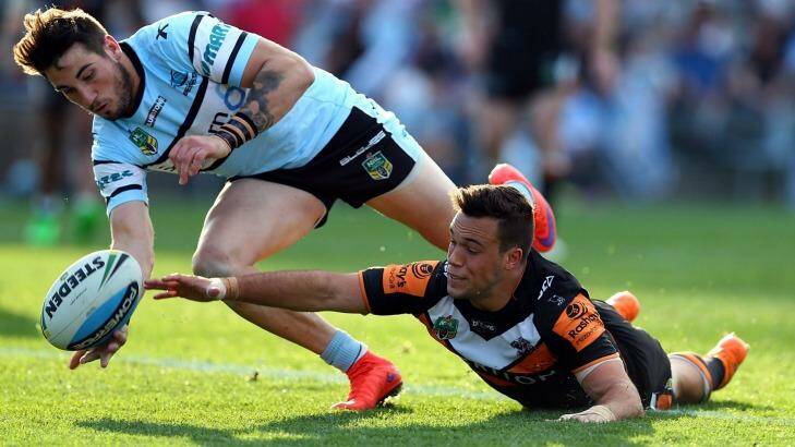 Crunch time:  Cronulla control their own destiny and need to beat Parramatta.  Photo: Renee McKay