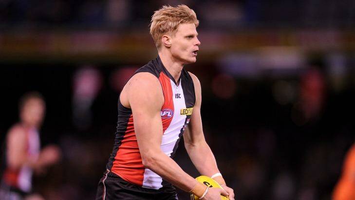 Nick Riewoldt has signed a contract extension taking him to the end of 2016. Photo: Sebastian Costanzo