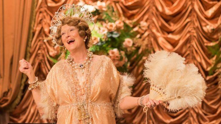 Comedy: Meryl Streep as Florence Foster Jenkins. Photo: Supplied