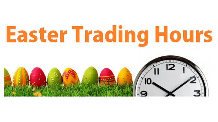 Easter trading ...
