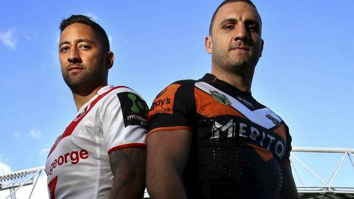 Together again?: Benji Marshall and Robbie Farah could bet reunited at St George Illawarra. Photo: James Alcock