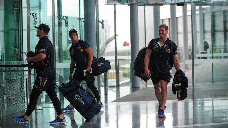 The Brumbies hope to cut travel time in 2017 thanks to Canberra's international airport. Photo: Katherine Griffiths